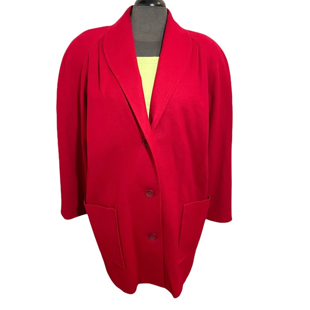 Vintage oversized wool coat
